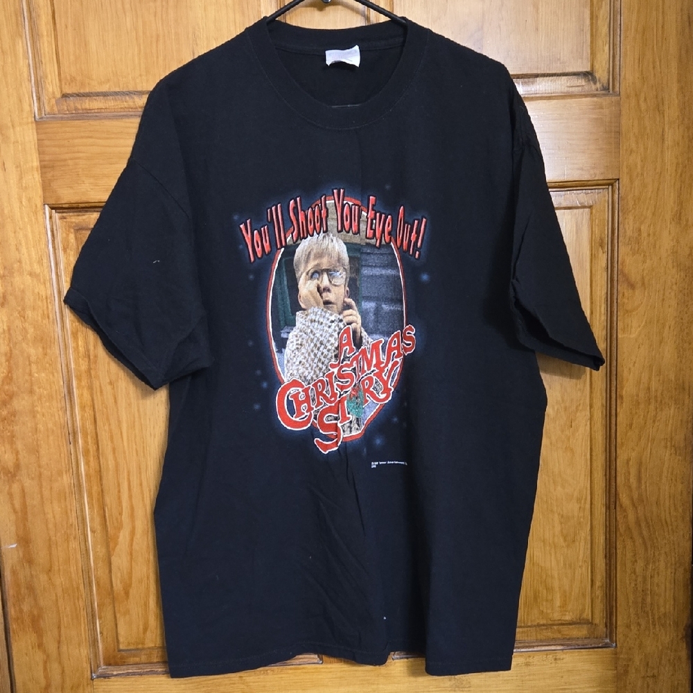 Hanes Comfort Black Tee